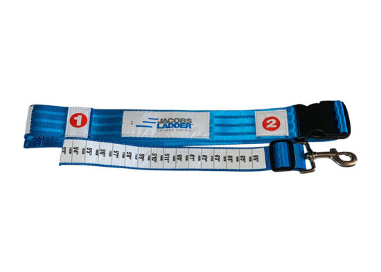 JLX blue waist belt